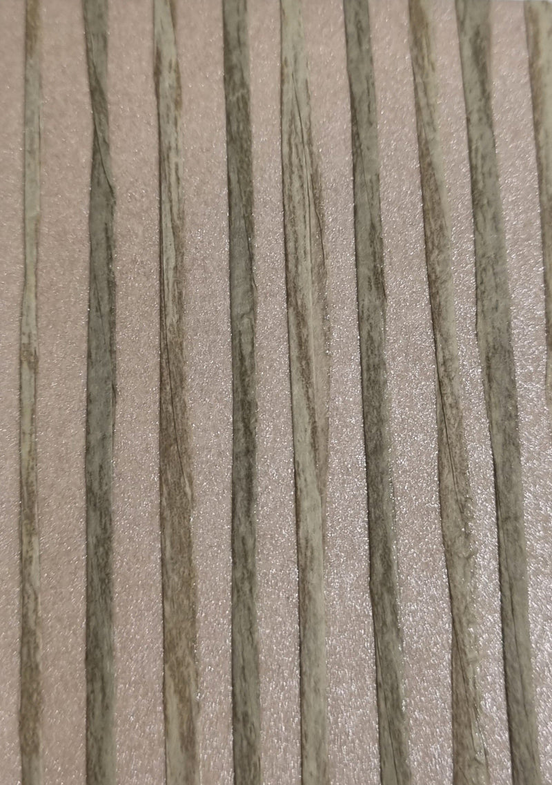 Zebra Paper Weave Wallpaper - Rubber Green
