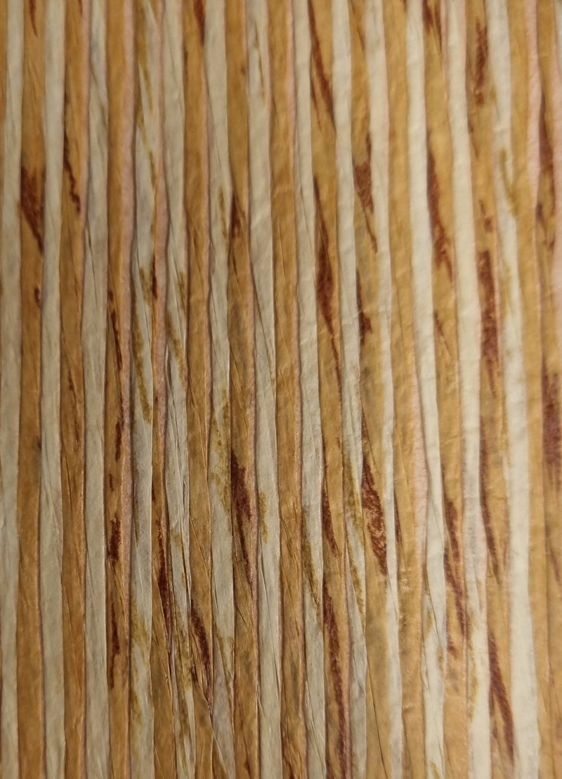 Zebra Paper Weave Wallpaper - Sand