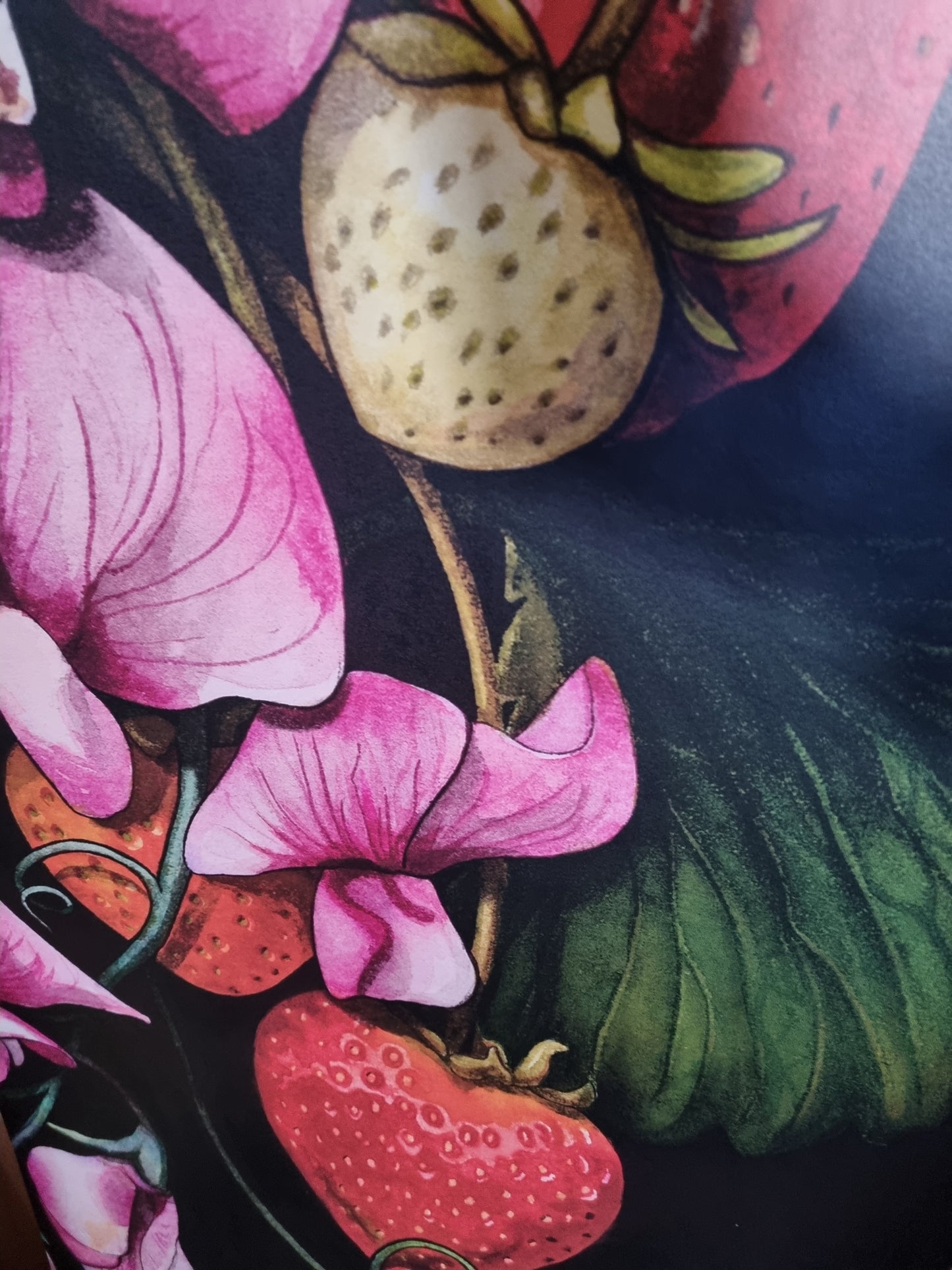 HOME by Makkala Floral - Custom Sized Wallpaper Mural (per m2)