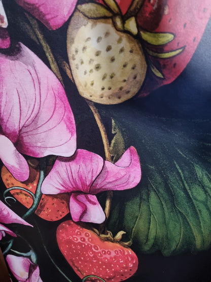 HOME by Makkala Floral - Custom Sized Wallpaper Mural (per m2)