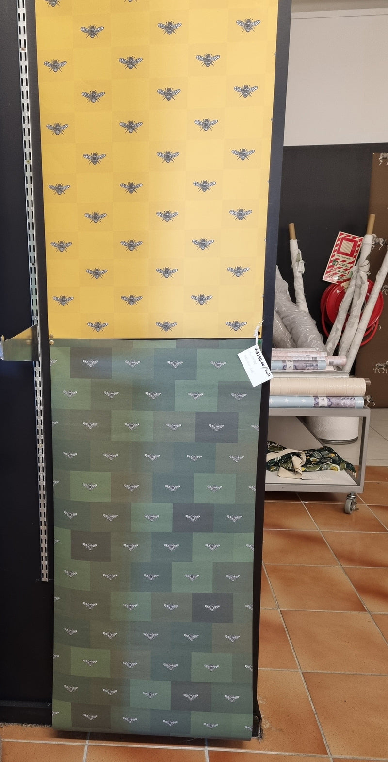 Hewson Bee Wallpaper - Customisable