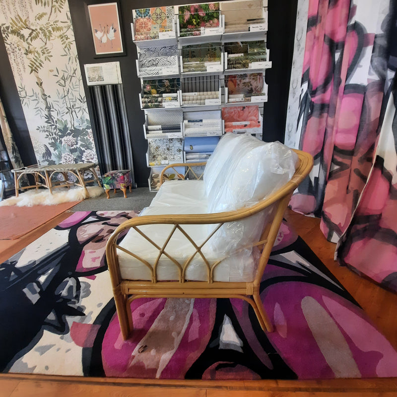 Florence Cane Couch SALE - PICK UP ONLY