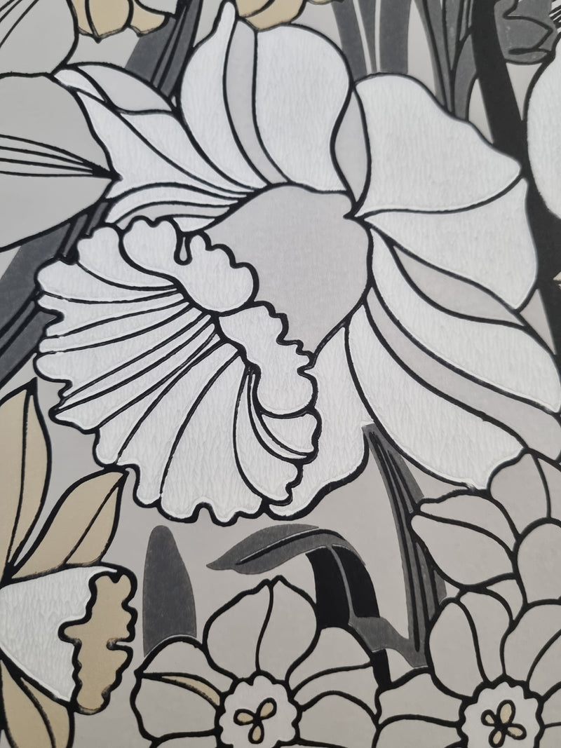 Daffodil Wallpaper - 2 Colours