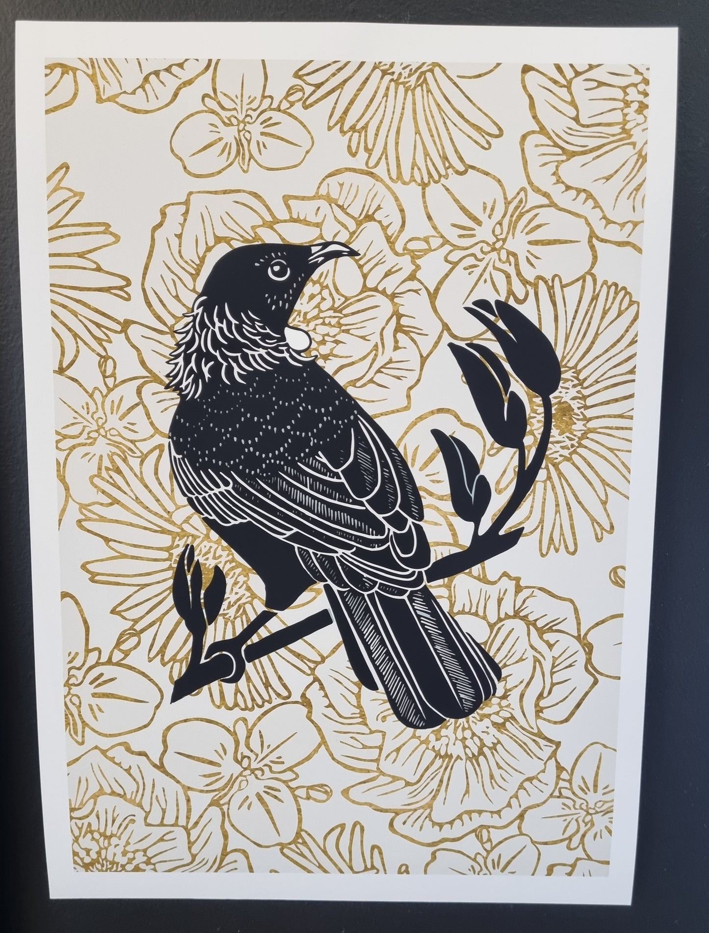Floral Tui - Fine Art Print