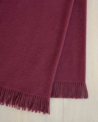 Nevis Lambswool Throw - 14 Colours