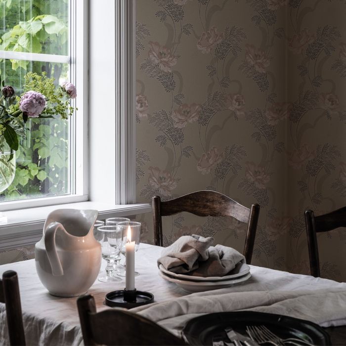 Ovansjo Poppy Wallpaper - 3 Colours