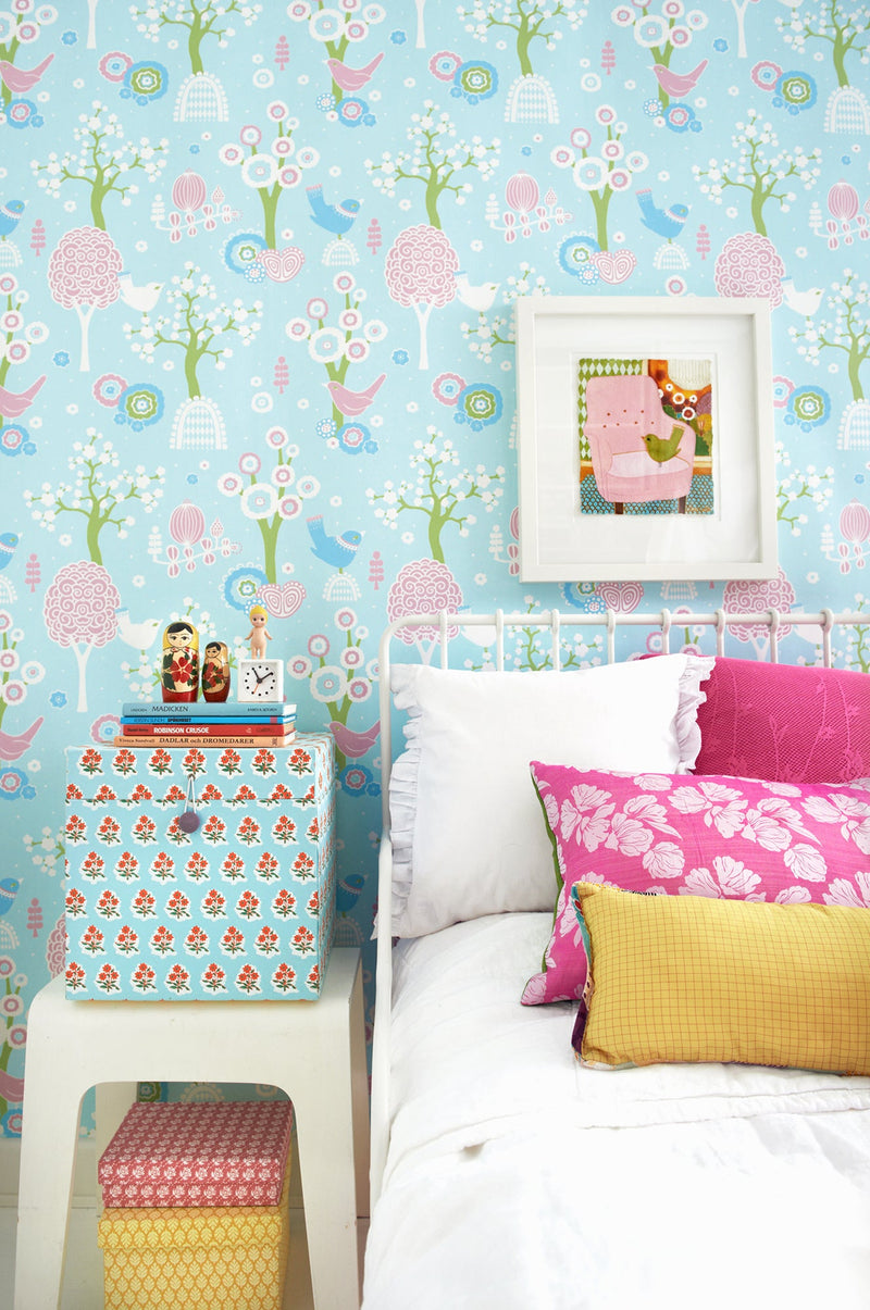 Cherry Valley Wallpaper - 5 Colours