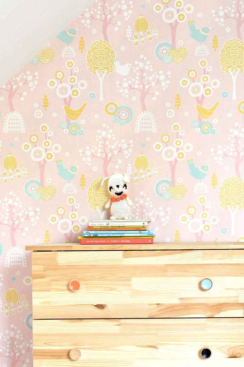 Cherry Valley Wallpaper - 5 Colours