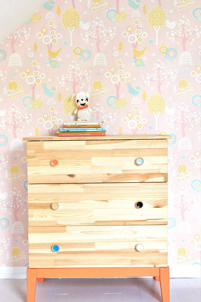 Cherry Valley Wallpaper - 5 Colours