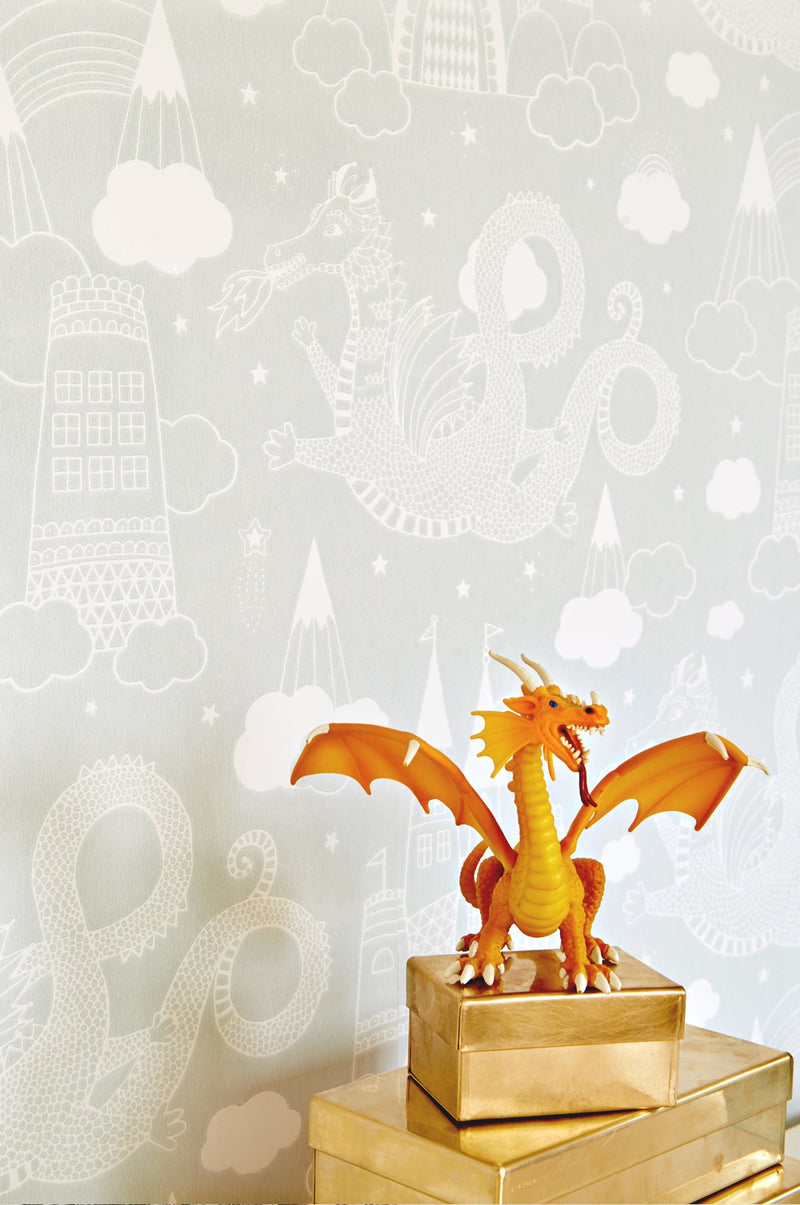 Dragon Sky Wallpaper - 4 Colours