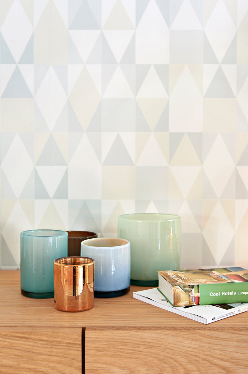 Alice Geometric Wallpaper - 5 Colours