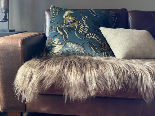 Icelandic Sheepskin - Dyed Taupe