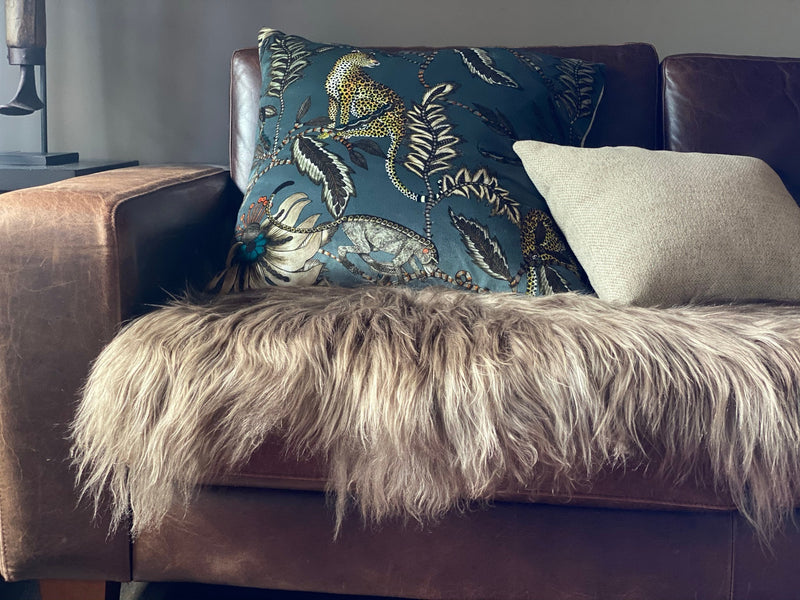 Icelandic Sheepskin - Dyed Taupe
