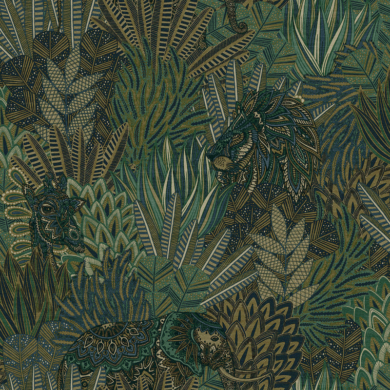 Rain Forest Wallpaper - 4 Colours