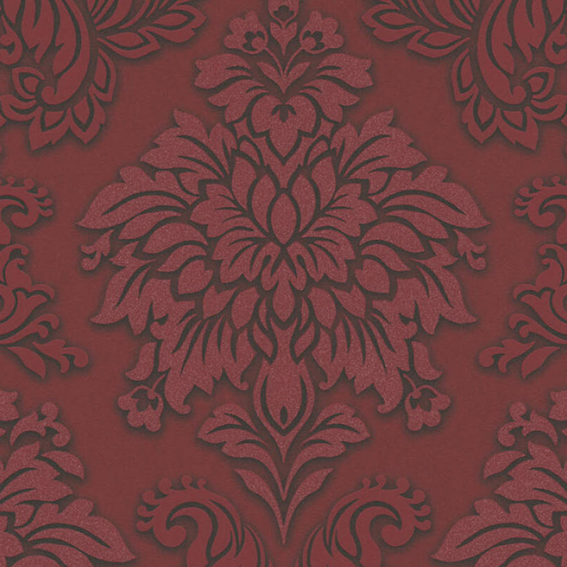 Two Toned Damask Wallpaper - 5 Colours