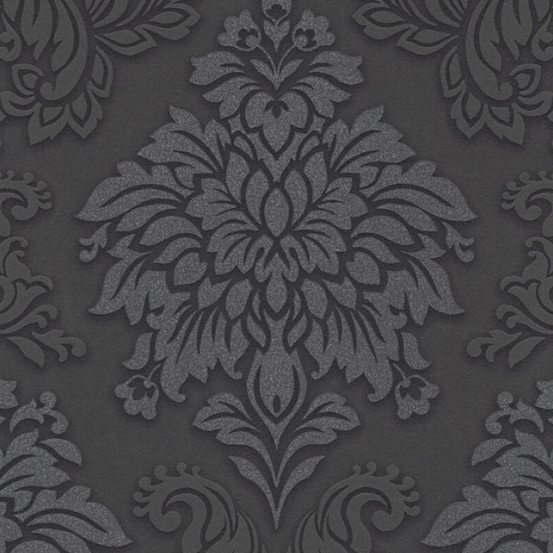 Two Toned Damask Wallpaper - 5 Colours