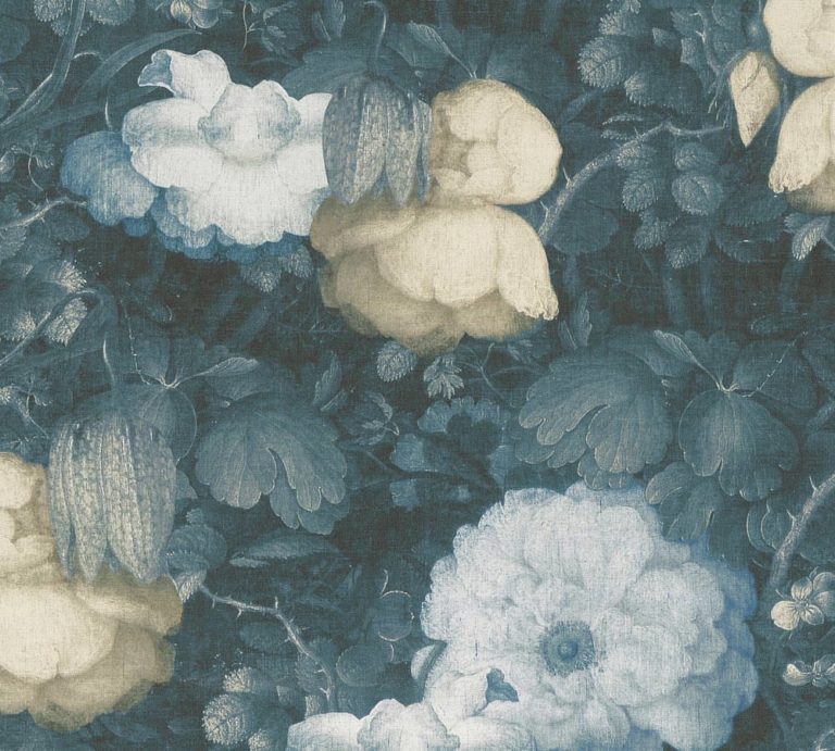 Dutch Floral Wallpaper - 4 Colours