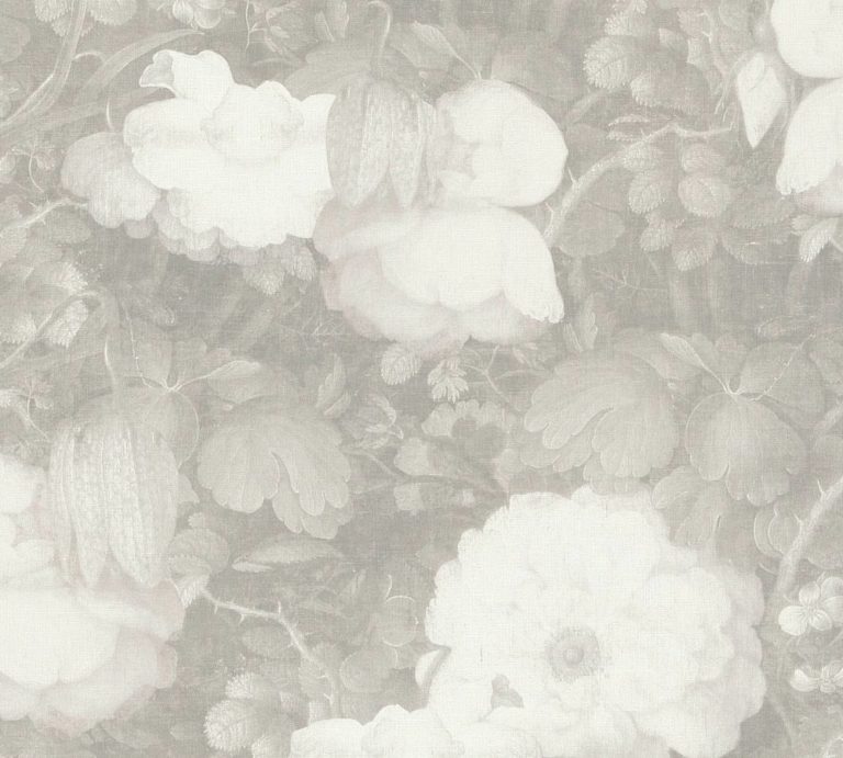 Dutch Floral Wallpaper