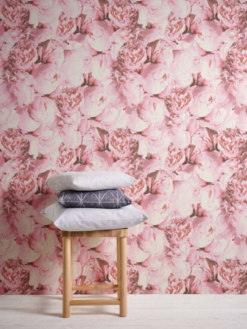Peony Wallpaper - 4 Colours