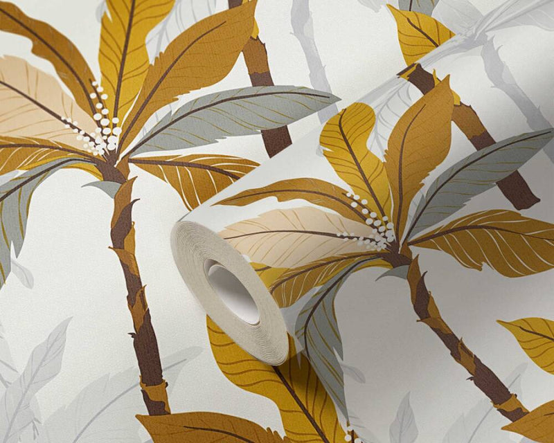 Palm Shadow Wallpaper - 5 Colours