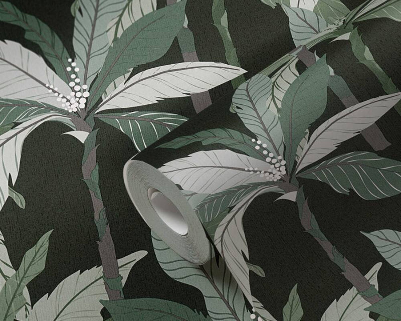 Palm Shadow Wallpaper - 5 Colours