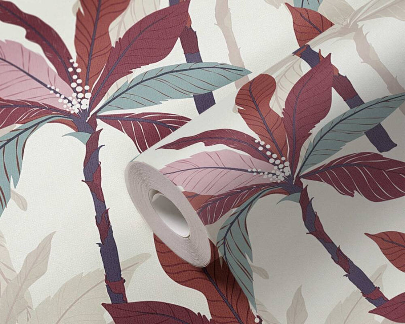 Palm Shadow Wallpaper - 5 Colours