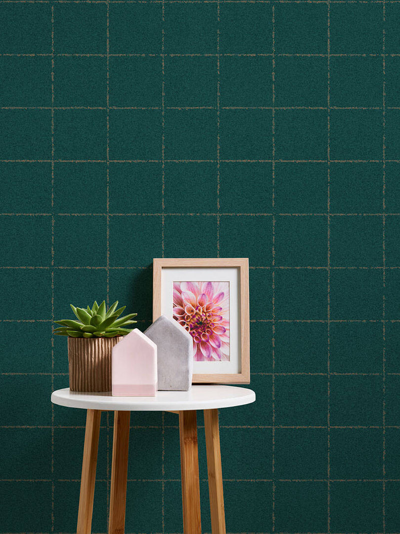 Squares Wallpaper - 5 Colours
