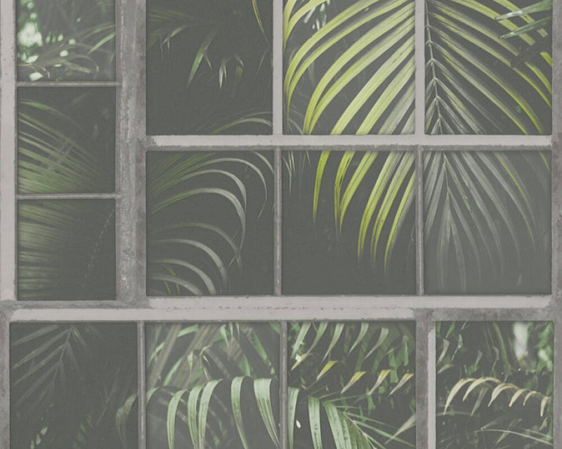 Palm Leaf Mosaic Wallpaper - 4 Colours