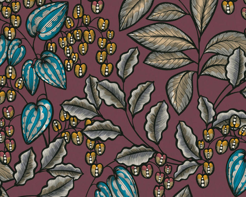 Floral Vine Wallpaper - 6 Colours