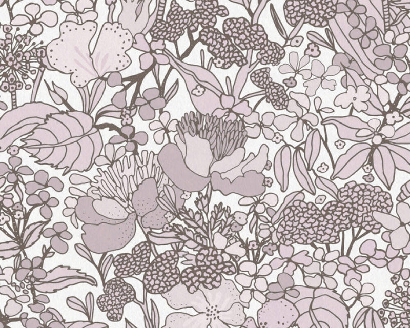 Floral Impression Wallpaper - 5 Colours
