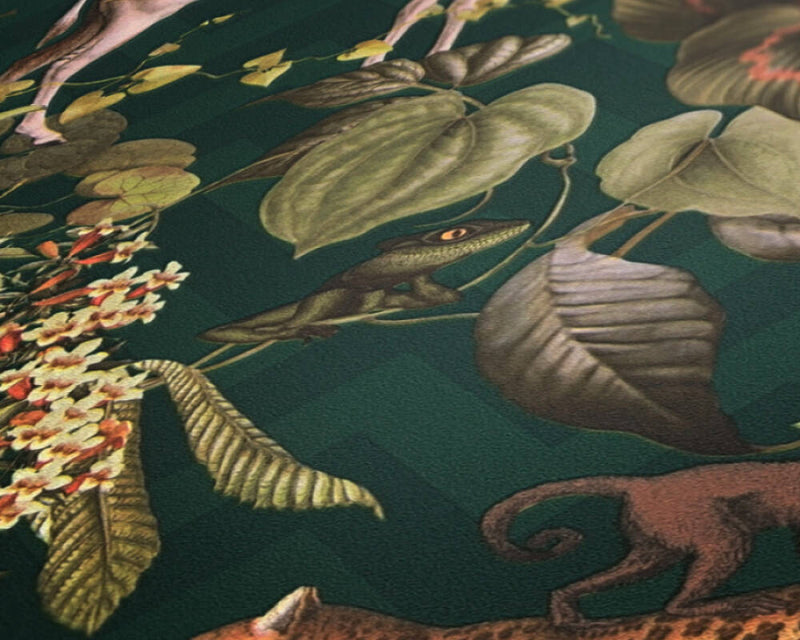 Living Jungle Chevron Wallpaper - 4 Colours