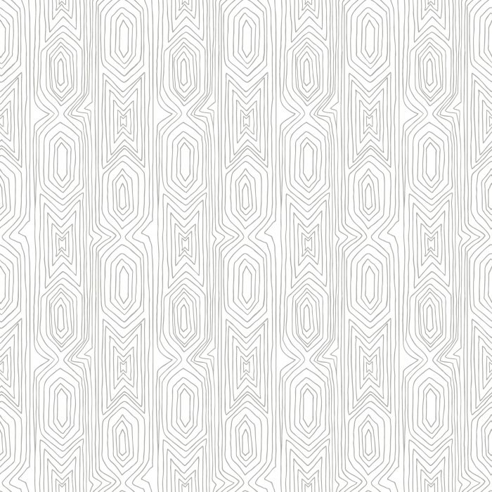 Lin Geometric Wallpaper - White