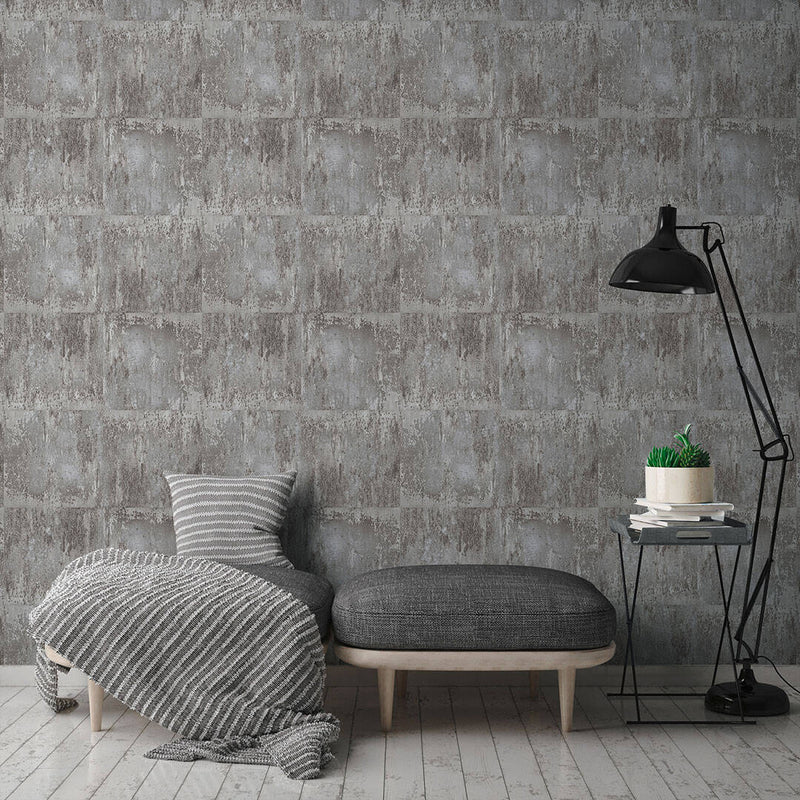 Industrial Wall Wallpaper - Peel and Stick