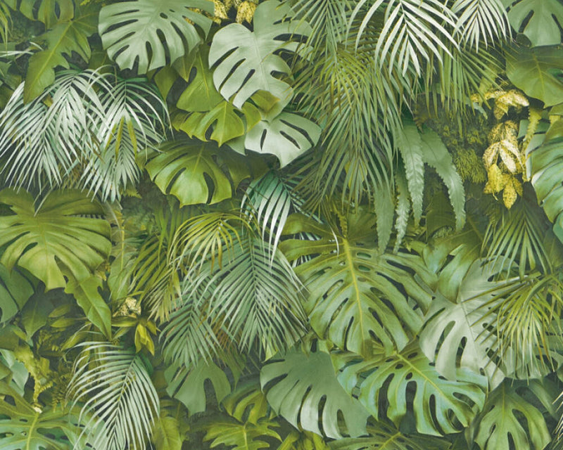 Greenery Monstera Jungle Wallpaper - 2 Colours