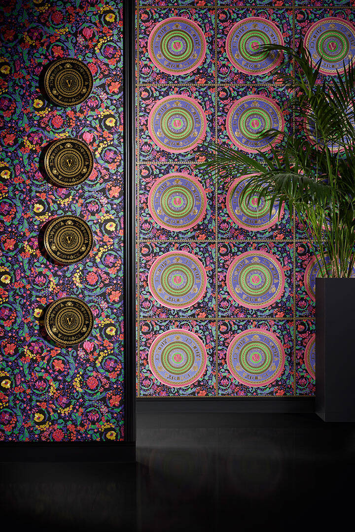 Versace Satin Wallpaper - 6 Colours