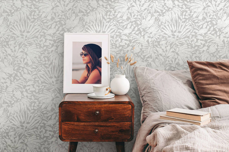 Subtle Leaf Wallpaper - 4 Colours