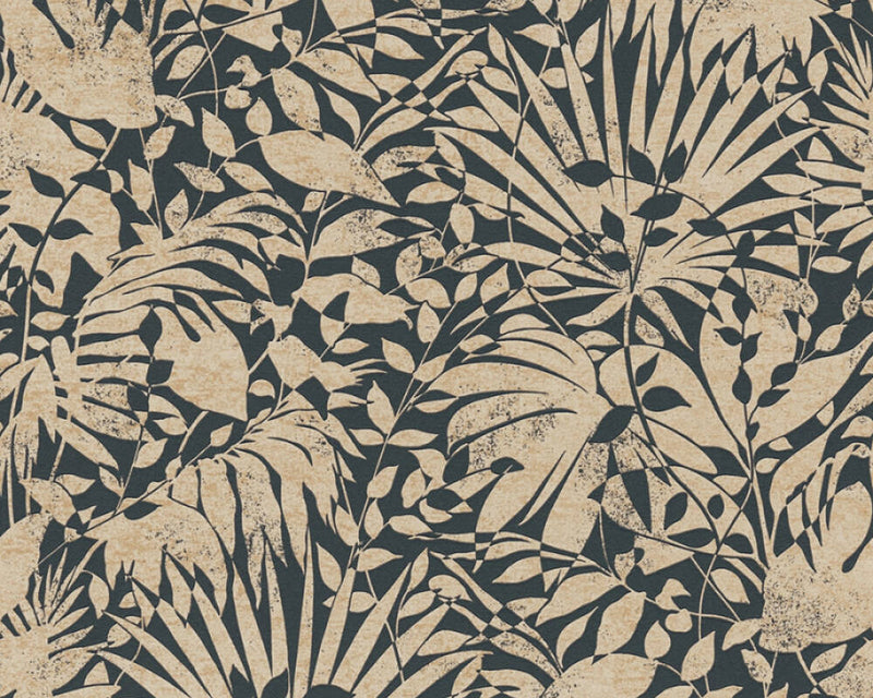 Subtle Leaf Wallpaper - 4 Colours