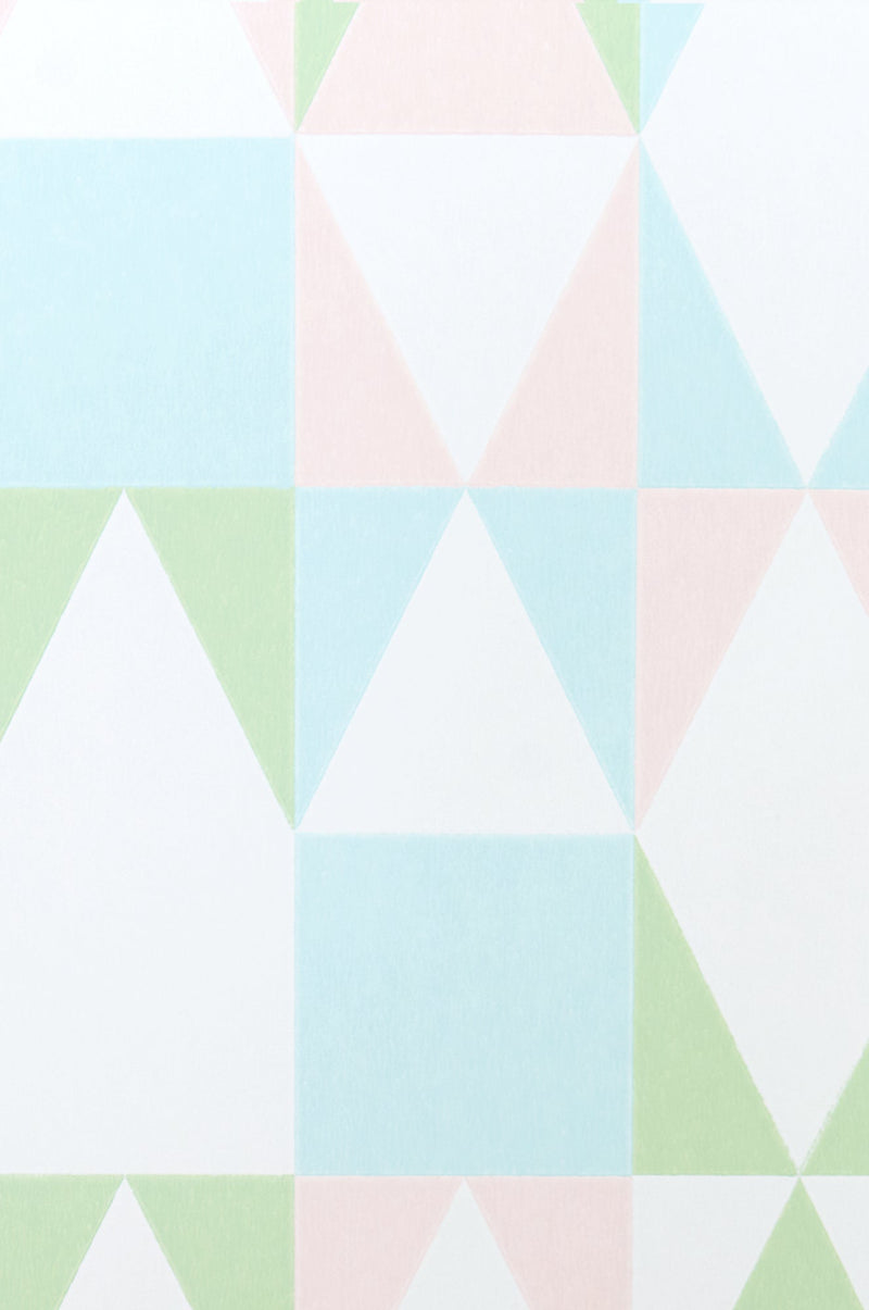 Alice Geometric Wallpaper - 5 Colours