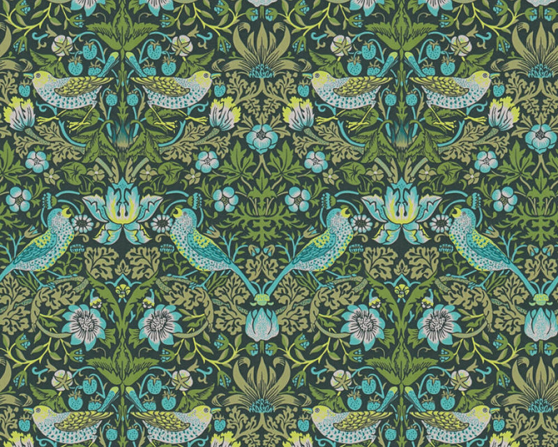 Baroque Birds Wallpaper - 4 Colours