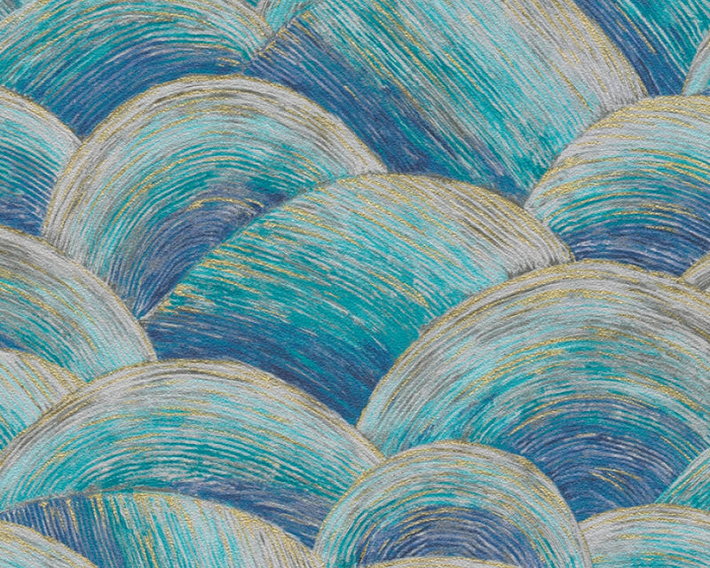 Wave Wallpaper - 5 Colours