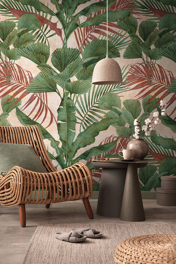 Large Palm Trees - Hybrid Wallpaper Mural