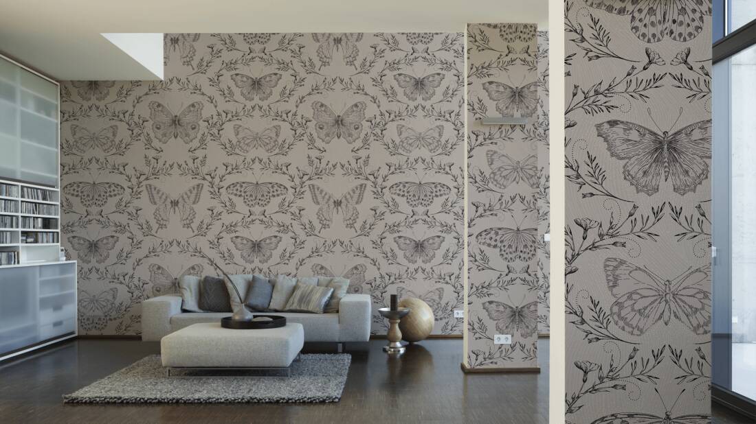 Lepidopterology Butterfly Hybrid Mural Wallpaper