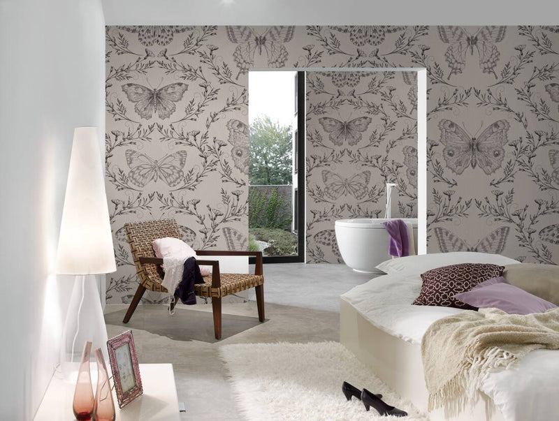 Lepidopterology Butterfly Hybrid Mural Wallpaper