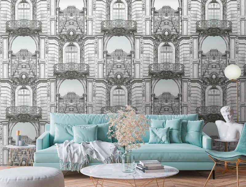From My Balcony Mural Wallpaper