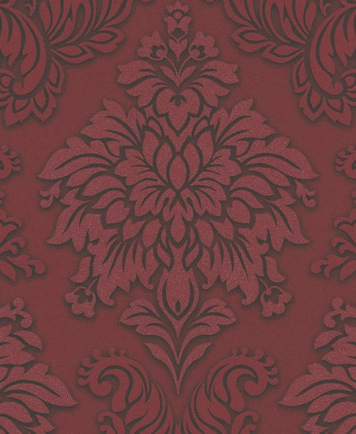 Two Toned Damask Wallpaper - 5 Colours