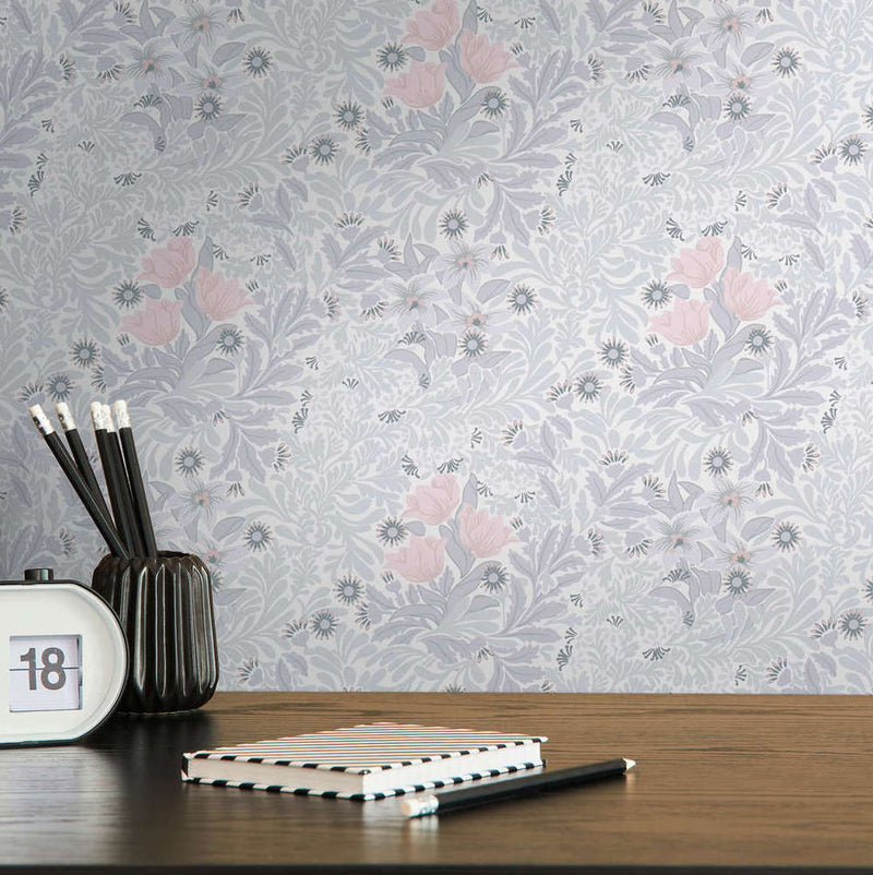 Antique Floral Trails Wallpaper Online NZ | The Inside