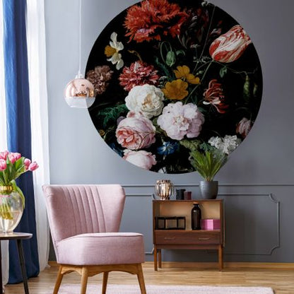 Vase of Flowers Mural - 2 Styles