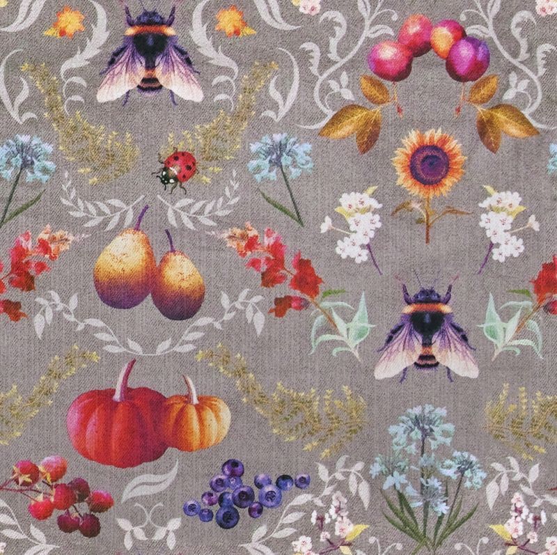 Bee Dance Fabric - 2 Colours