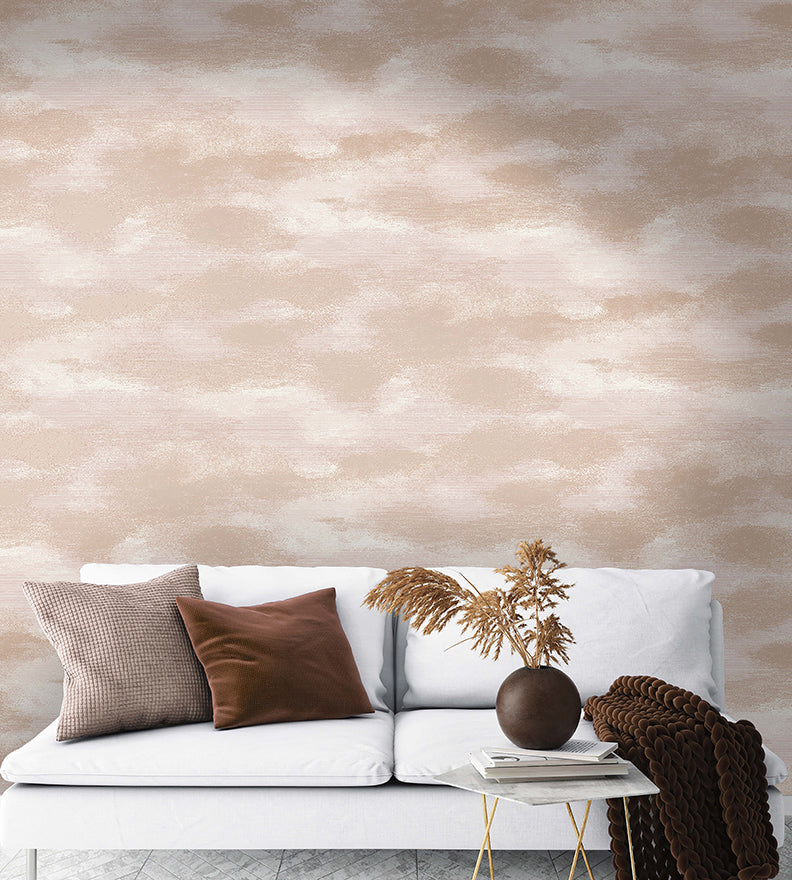 Stratus Wallpaper - Pink