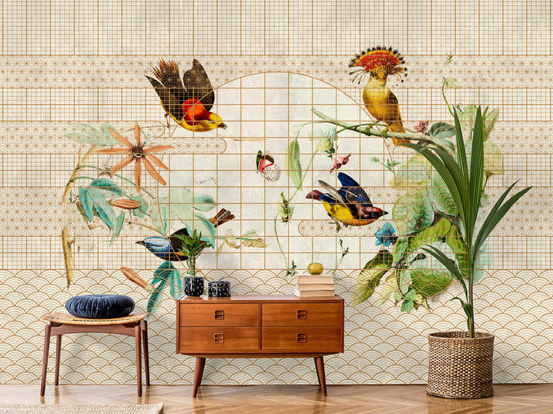 Voliere Mural Wallpaper